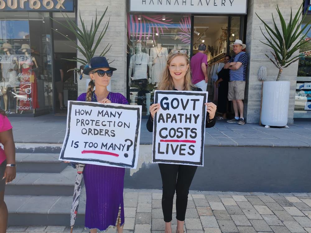 Protesters convey their messages. Photo: Marguerite van GinkelVideo: Watch