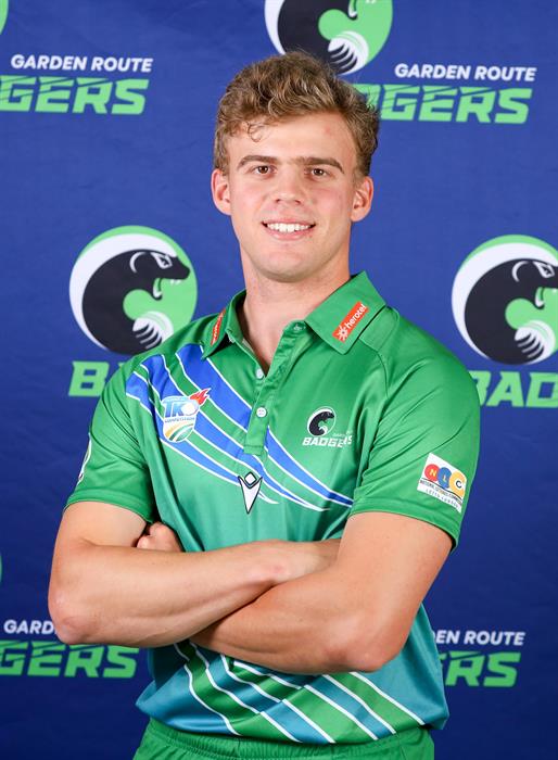 The Badgers’ batting hero, George van Heerden, scored a double century.